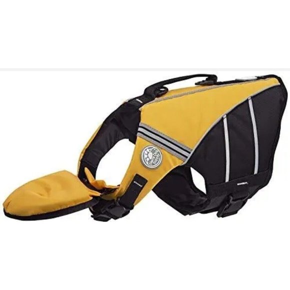 Doggles Dog Flotation Jacket Teacup Yellow Small - Picture 1 of 2
